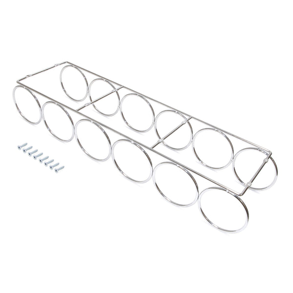 sconto Porte-bouteilles en acier chromé Emuca pour 6 bouteilles