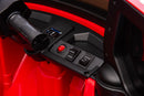 Macchina Elettrica per Bambini Licenza Piaggio Apecar 12V Rosso