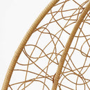 Dondolo Pensile da Giardino con cuscino Ø108x198 cm con Cuscino