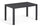 Table basse de jardin 147x90x74,5 cm en résine anthracite Keter Julie
