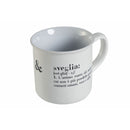 Set 2 tazze Ø9,2x8,7 cm in New Bone China VdE Tivoli 1996 Bianco