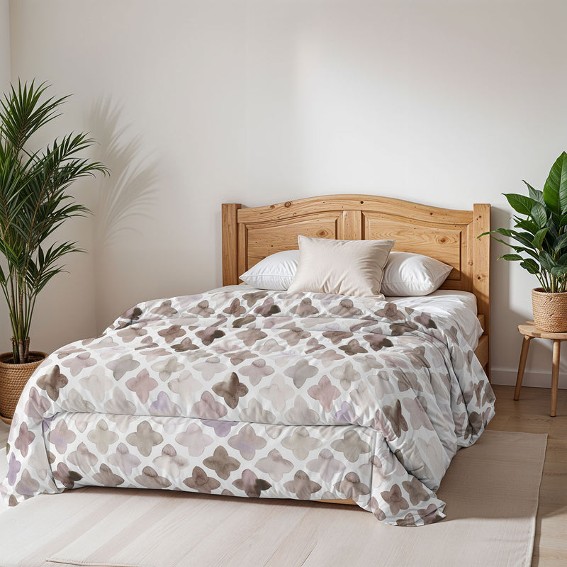 Trapunta Invernale Stampata in Microfibra 200gr Double Face Florence Varie Misure