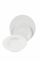 Servizio Piatti 18 Pezzi in Porcellana Villa d'Este Home Tivoli Simple Bianco