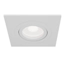 Faretto da incasso Downlight in Alluminio Atom Bianco
