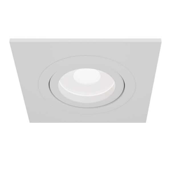 sconto Spot encastré Downlight en aluminium blanc Atom