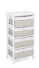 Cassettiera 4 Cassetti Livigno 40x29 in Legno