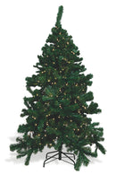 Albero di Natale Luminoso con LED Bianco Caldo Soriani Tirol Verde