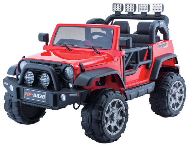sconto Voiture Electrique Enfant 12V 2 Places Kidfun Off-Road Rouge