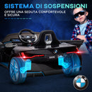 Macchina Elettrica per Bambini 12V con Licenza BMW I4 Nera