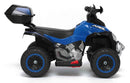 Mini Quad Elettrico per Bambini 6V Kid Go Deluxe Blu