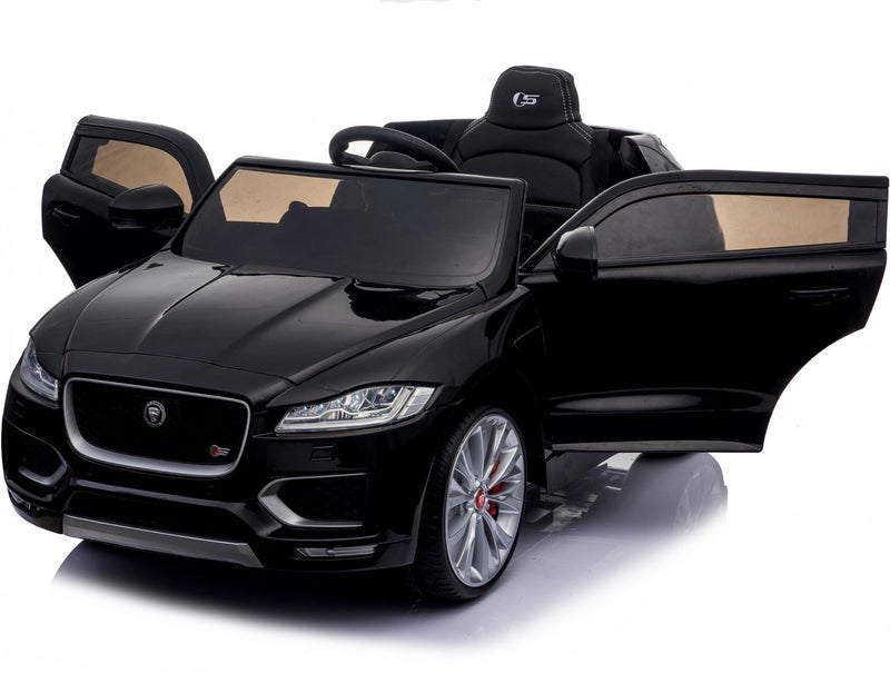 Macchina Elettrica per Bambini 12V con Licenza Jaguar F-Pace Nera