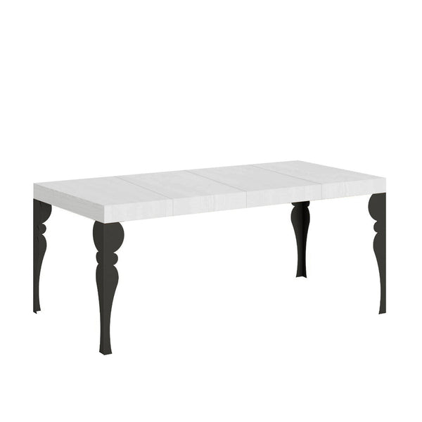 prezzo Tavolo Allungabile 90/246x90x77 cm Paxon Premium Bianco Frassino