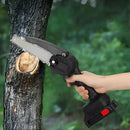 Mini Motosega Elettrica con Doppia Batteria Sega Portatile per Potatura con Accessori