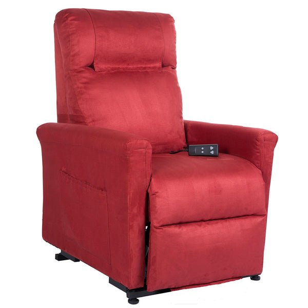 Dalia Fauteuil Relax Electrique avec Lifter Lift 1 Moteur en Microfibre Bordeaux acquista