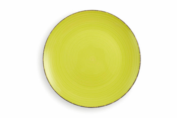 online Set de 6 assiettes plates Ø27x3,5 cm en grès VdE Tivoli 1996 New Baita Verdi
