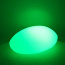 Lampada 12 Led Multicolor 51x37x20 cm in Polietilene Bianca