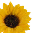 Set 6 Girasoli Artificiali con 3 Fiori Altezza 63,5 cm Giallo