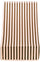 Store pour Overlap 1,4x3m en Polyester avec Anneaux Ranieri Riga Marron