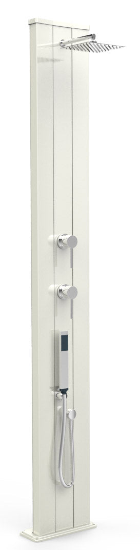 Mitigeur de douche de jardin et douchette Arkema Dada S Top Line Perla Bianca acquista