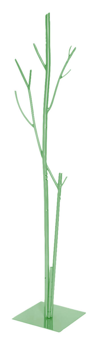 prezzo Vasconi Bambou Portemanteau Fer Forgé Vert 33x33x178 cm