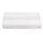 Serviette Éponge 60x110 cm avec Volant Satin Blanc Garrini Hope