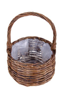 Set 4 Cesti Rotondo con Manico Larghezza 17 cm