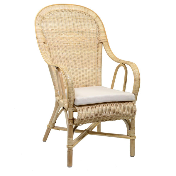 Fauteuil de jardin en rotin 58x67H43/105cm Adami Rosy acquista
