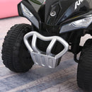 Mini Quad per Bambini 18-36 Mesi a Spinta Manuale con Musiche Integrate e Ampia Impugnatura in PP e Metallo Nero      