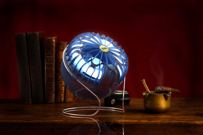 Zanzariera Elettrica ad Aspirazione 32W Moel Moon 3688B Blu