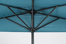 Ombrellone da Giardino 2,7 m Palo Ø36 mm Kalife Mezzaluna Cloud in Alluminio