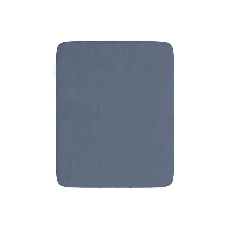 Lenzuola Sotto Linea Water Washed Blu 