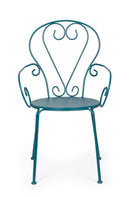 Sedia da Giardino 49x49x89h cm con Braccioli Etienne Ocean
