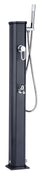 Mini Douche Solaire de Jardin 20L Anthracite Mitigeur Lavage des Pieds et Douchette
