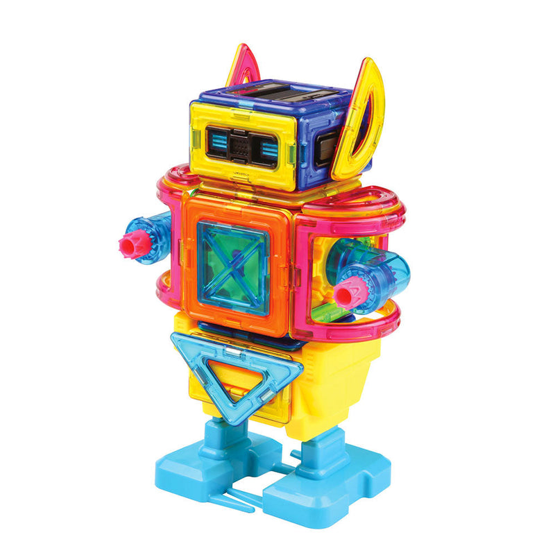 Costruzioni Magnetiche 3D Gioco Calamitato 45 Pezzi Magformers Robot