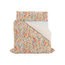 Copripiumino Matrimoniale con Federe Stampato in Puro Cotone Gioia