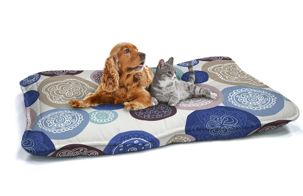 sconto Coussin rembourré pour chiens et chats 60x100 cm en microfibre Murrine