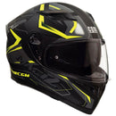 Casco Integrale per Scooter Visiera Lunga CGM Mach 2 316G Giallo Fluo Opaco XS - (53-54 cm)