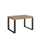 Tavolo Allungabile 130-234x90x77 cm Tecno Premium Quercia Naturale