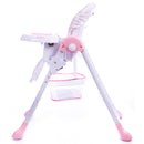 Seggiolone per Bambini 6 Altezze Trupia Yayo Grigio