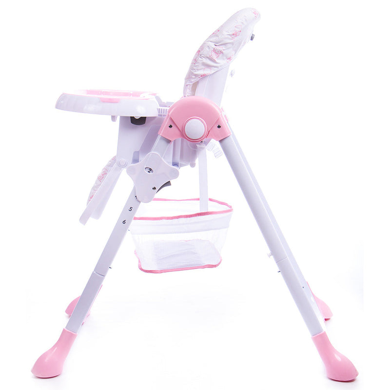 Seggiolone per Bambini 6 Altezze Trupia Yayo Rosa