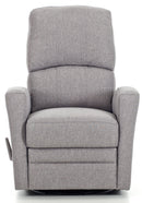 Poltrona Relax da Allattamento Reclinabile Manuale in Tessuto Mamy Grigia