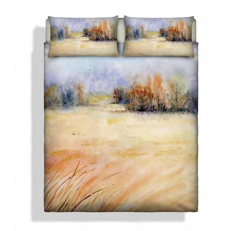 Copripiumino con stampa sul Sacco e Federe Matrimoniale