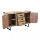 Mobile Benton 135x45x83 h cm in Legno Marrone