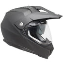 Casco Integrale per Moto Cross con Frontino CGM Forefront 606A Nero Opaco 