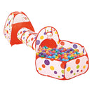 Tenda Tunnel e Box 3 in 1 con 25 Palline colorate per Bambini