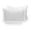 Lot de draps doubles dessus et dessous et taies d'oreiller Garrini Clarice blanc uni