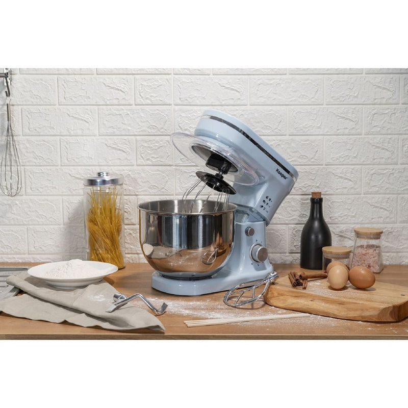Impastatrice Planetaria 5 Litri 6 Velocità 1200W Kooper Aurora Azzurro
