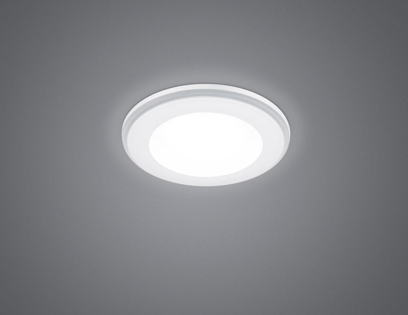 Faretto da Interno a LED in Plastica Bianco Opaco