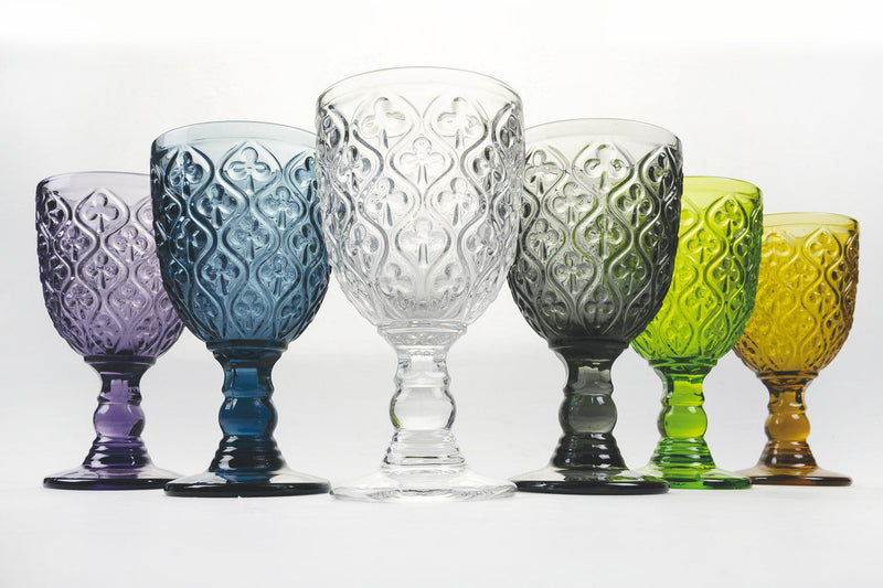 Set 6 Calici in Vetro 280 ml Villa d'Este Home Tivoli Marrakech