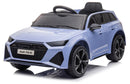 Macchina Elettrica per Bambini 12V con Licenza Audi RS6 Celeste